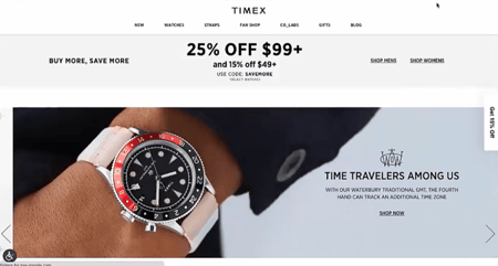 timex home page