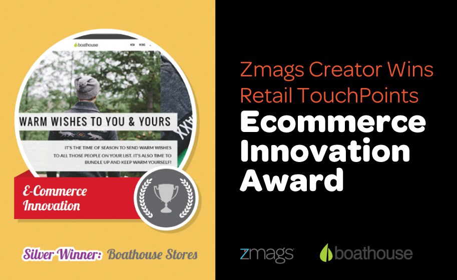 Zmags and Boathouse Stores Win Retail TouchPoints Customer Engagement Award