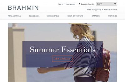 Brahmin Increases E-commerce Transactions 111 Percent with Zmags
